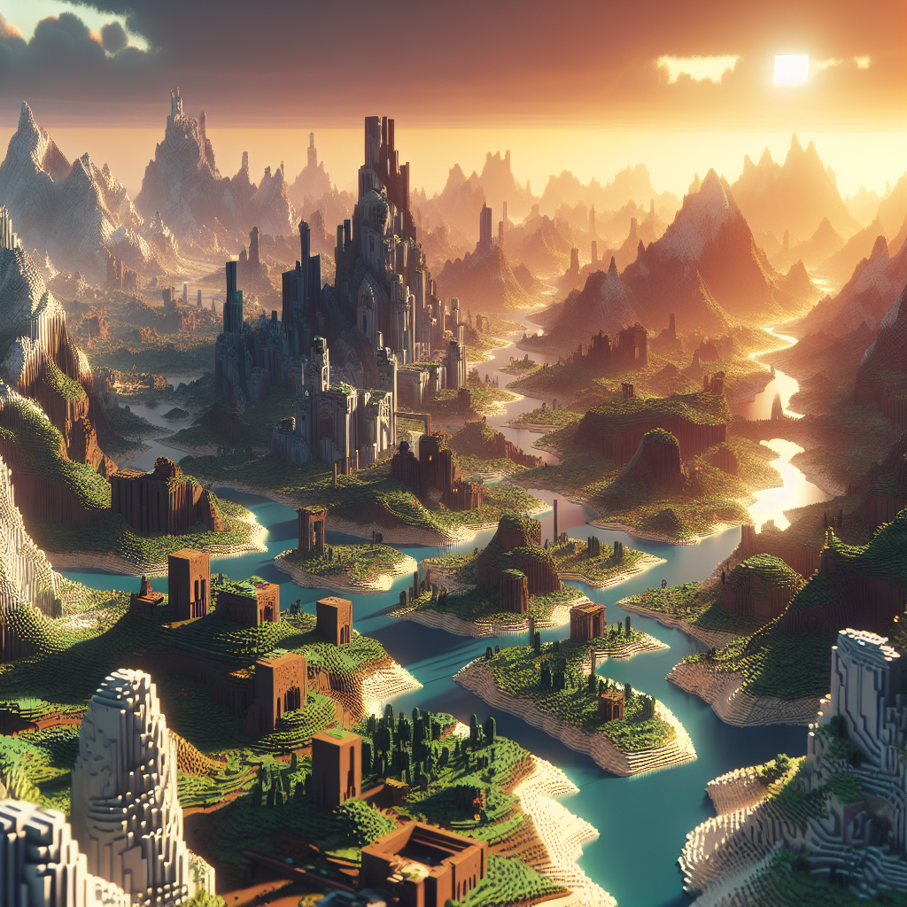 Minecraft Asli: Menjelajahi Dunia Kreatif yang Tiada Batas