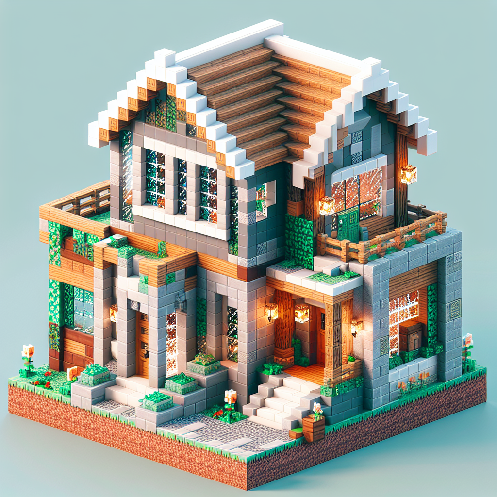 Tips Kreatif: Inspirasi Desain Rumah Minecraft untuk Pemain Pemula